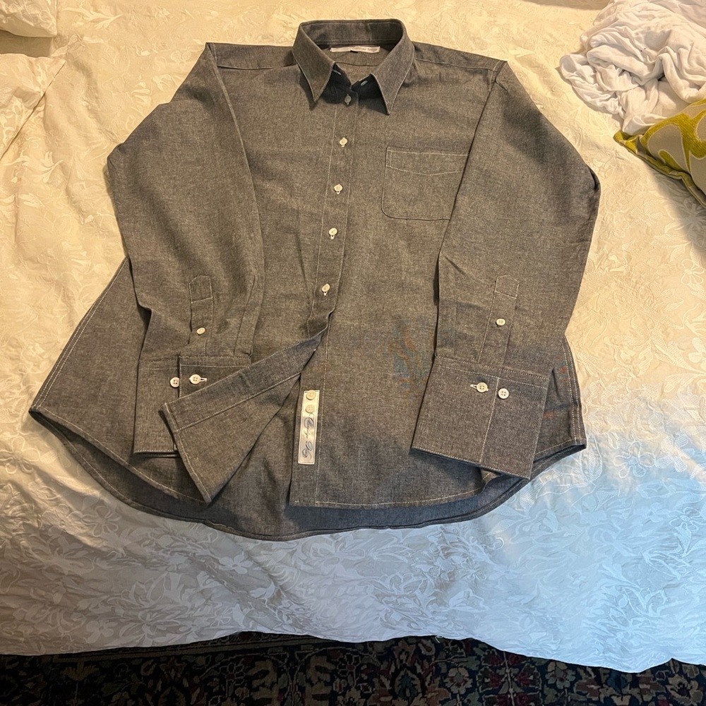 Top quality button down shirt by Claridge and King 
Never worn without tags